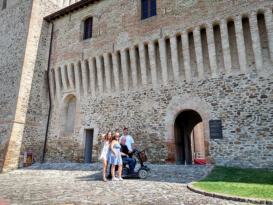 Castle Road Bologna Accessible Tours