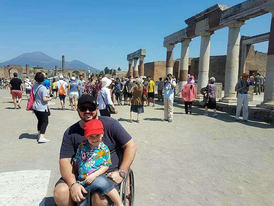 Naples disabled accessible Pompeii Amalfi Mount Vesuvius Capri tours