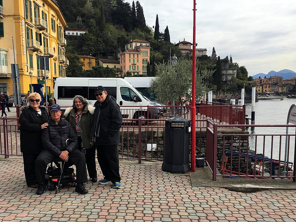 France Swiss Italy wheelchair accessible holidays testimonial