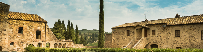 Sant'Antimo Abbey Wheelchair Val D'Orcia Accessible Tours