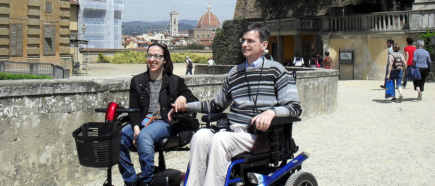 Boboli Gardnes Wheelchair Florence Accessible Tuscany Tours
