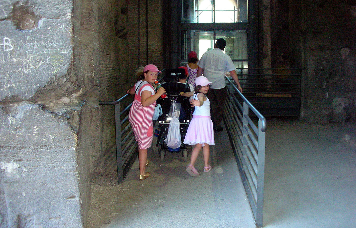 colosseum rome wheelchair accessible details