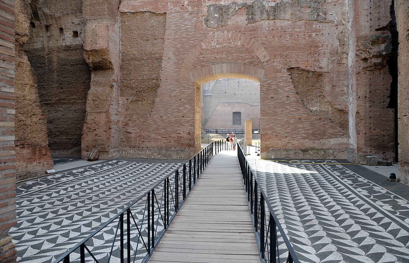 baths of caracalla wheelchair accessible